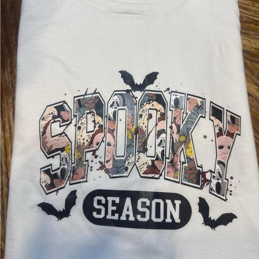 Spooky Season T-Shirt - White